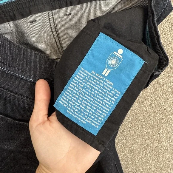 Rapha Jeans Mens 29x34 Sky Sprinter Fit Jean‎ Performance Outdoor